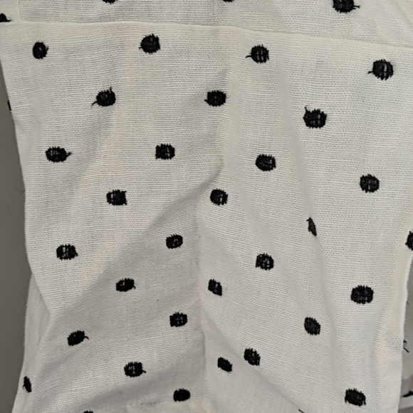 WAYF | Polka Dot Wrap Top Ruffle Sleeve - Picture 7 of 12